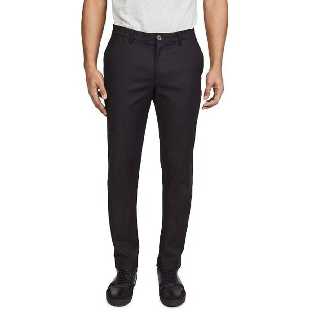 Calvin Klein Modern Stretch Trouser 34x34 Men's Slim‎ Fit Flex Waist Black